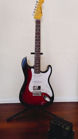 GEARit  Redburst Electric Guitar