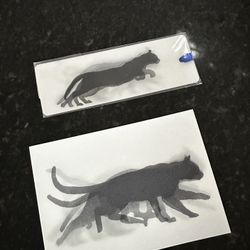 New Sealed Cat Bookmark And New Postcard 