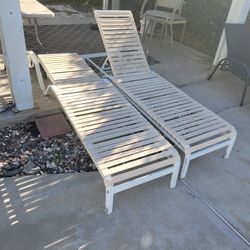 Used Pool Chairs 15$ For Both