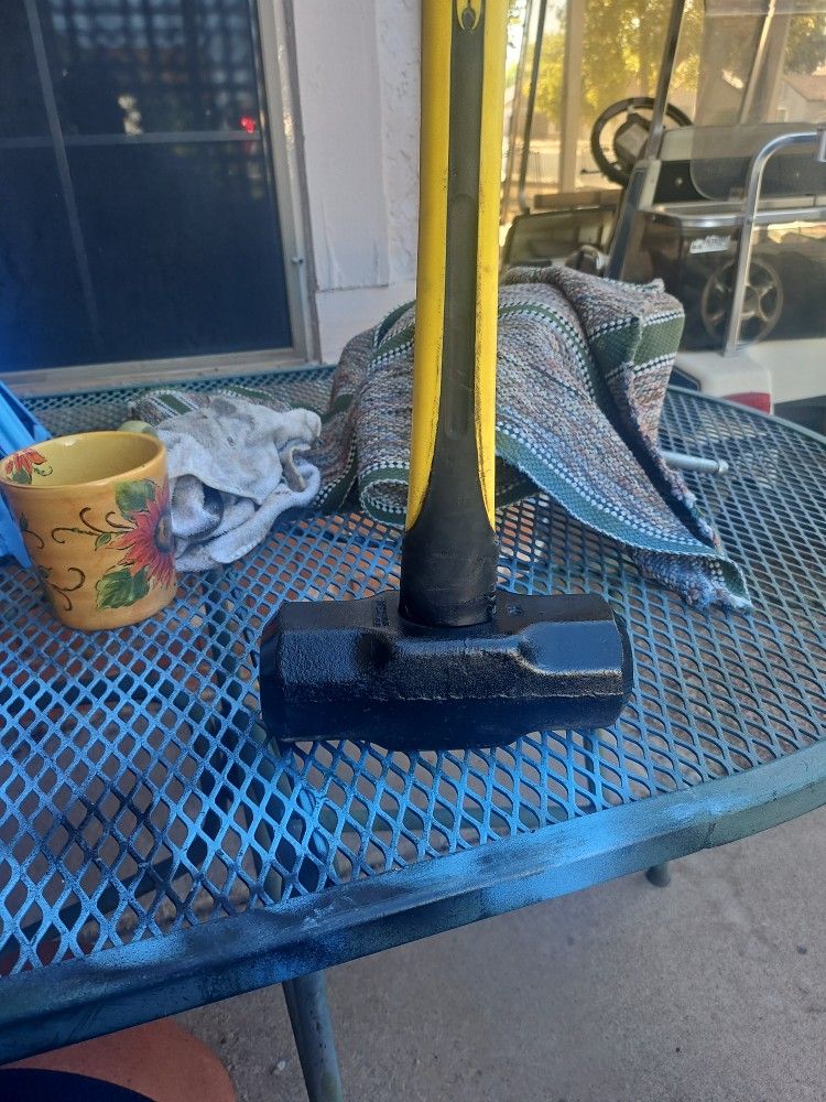Sledge Hammer 16 Lbs, Fiberglass Handle, TRUPER, EXCELLENT CONDITION, E MESA