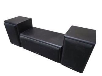 Velodyne CHTSBV Satellite Bookshelf Speakers w/ CHTSBV Theater Center Speaker