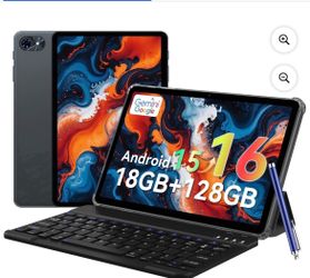 Gemini Google Android Tablet with Keyboard and Stylus