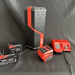Milwaukee Speaker/Top Off/5.0 Batteries