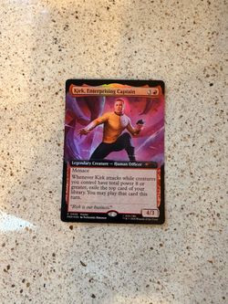 2026 SDCC The Gathering Star Trek Captain Kirk Card
