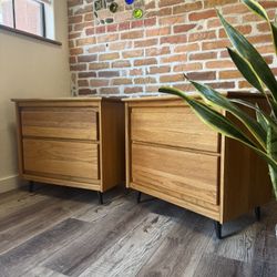 ✨Refinished Mid Century Modern Nightstands - Free Delivery!