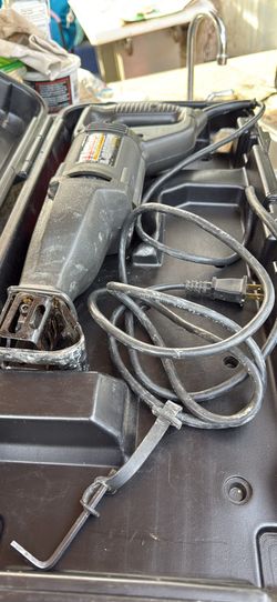 Reciprocating Saw with Case And Blades