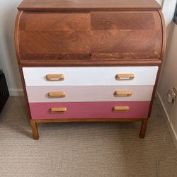 Midcentury Roll Top Desk