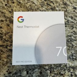 Nest Smart Home Pro Edition Thermostat 