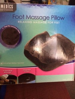 Homedics foot massage pillow/ Brand new