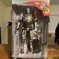 Zavala Action Figure In Box Unopened 