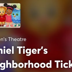 Daniel Tiger’s neighborhood-live Show Tickets