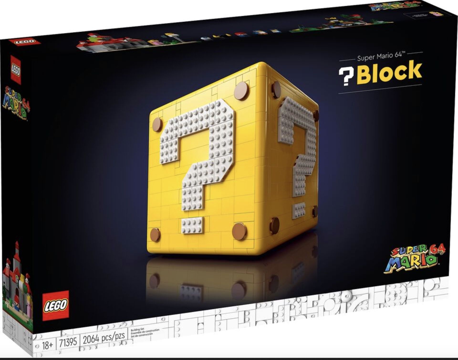 Lego Super Mario Nintendo 64 Block 71395