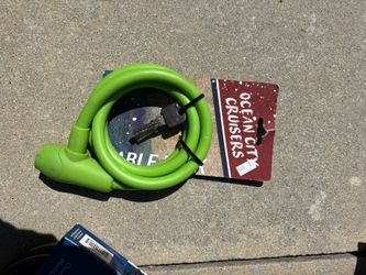 Bicycle Lock With Keys