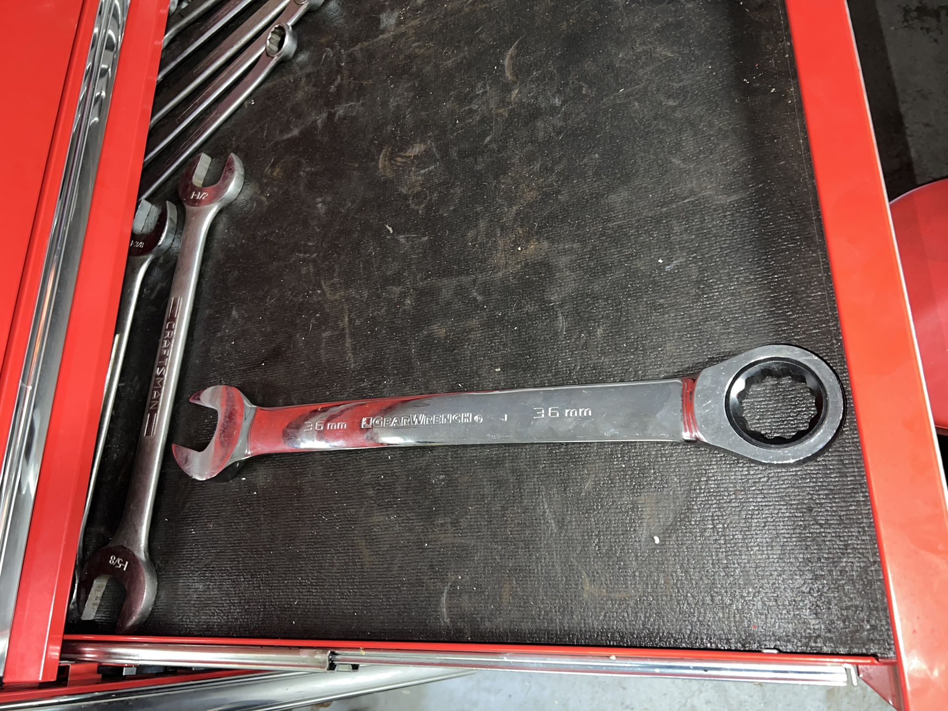 Gearwrench 36mm Ratcheting Combination Wrench
