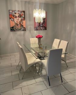 Glass Dining Table