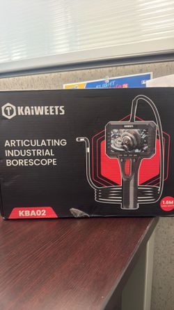 Articulating industrial borescope