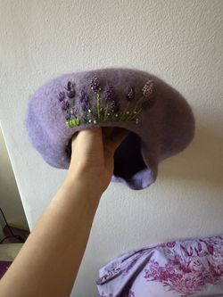 Lavender Beret
