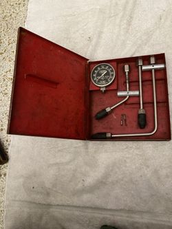 COMPRESSION TESTING GAUGE SET BY CORNWELL