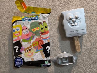 Culturefly Meltz- Spongebob Squarepants [CHASE = Chrome] Vinyl Ice Cream Bar figure