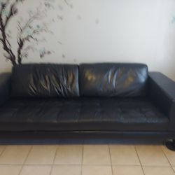 Leather Couch 