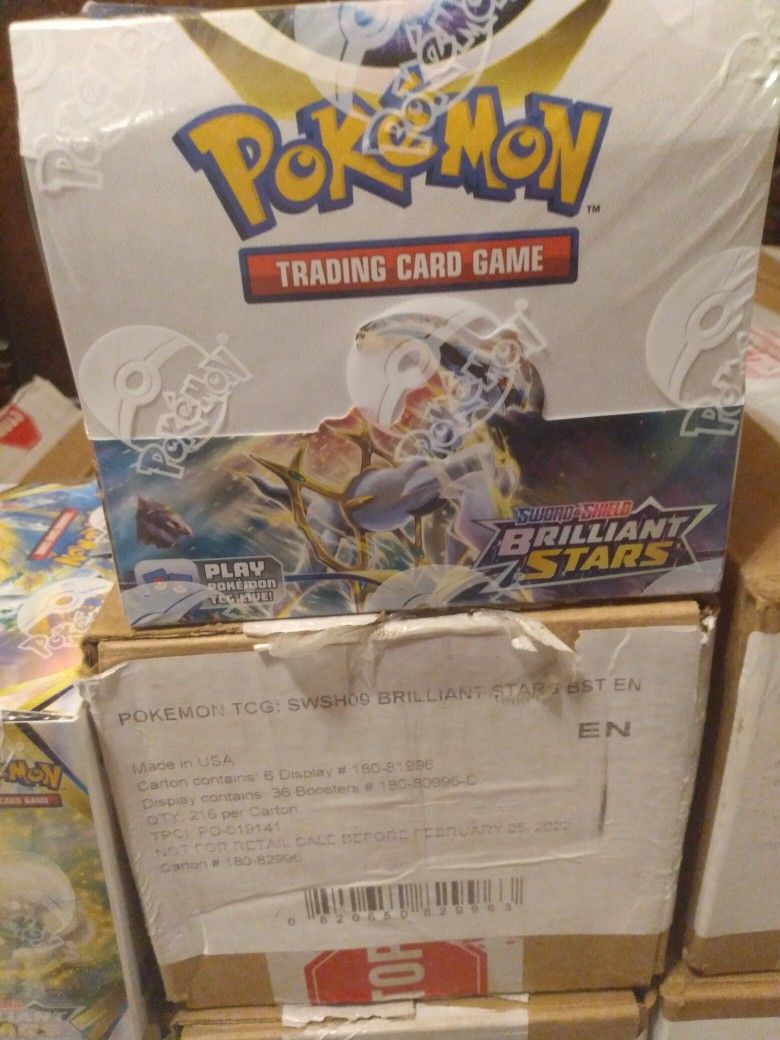 Unopened Pokemon Brilliant Stars Booster Boxes $280 Each - www.armafbd.com Unopened Pokemon Brilliant Stars Booster Boxes $280 Each - www.armafbd.com