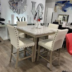 COUNTER HEIGHT 5PC SET DINNING ROOM SETS ON SALE STARTING @$599 !!!*** ENDS 11/25!!!