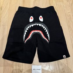 Bape Shark Shorts Black Medium 