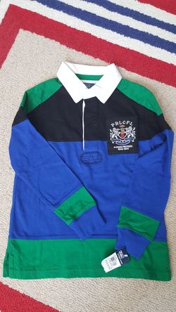 Ralph Lauren Kids Long Sleeve Polo, Size 6