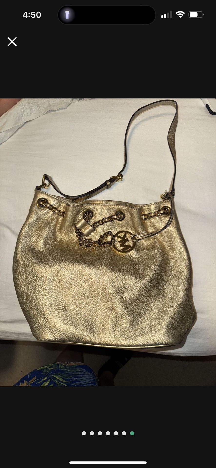 Michael Kors Purse (Gold)