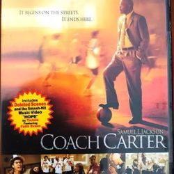 Coach Carter DVD 