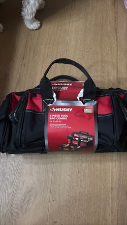 Husky 3 piece tool bag combo