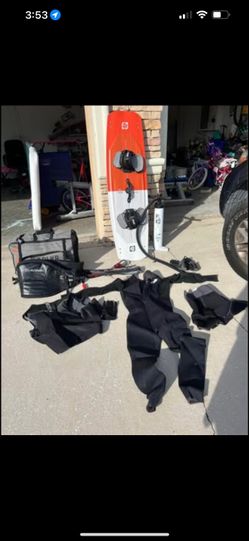Kiteboarding combo