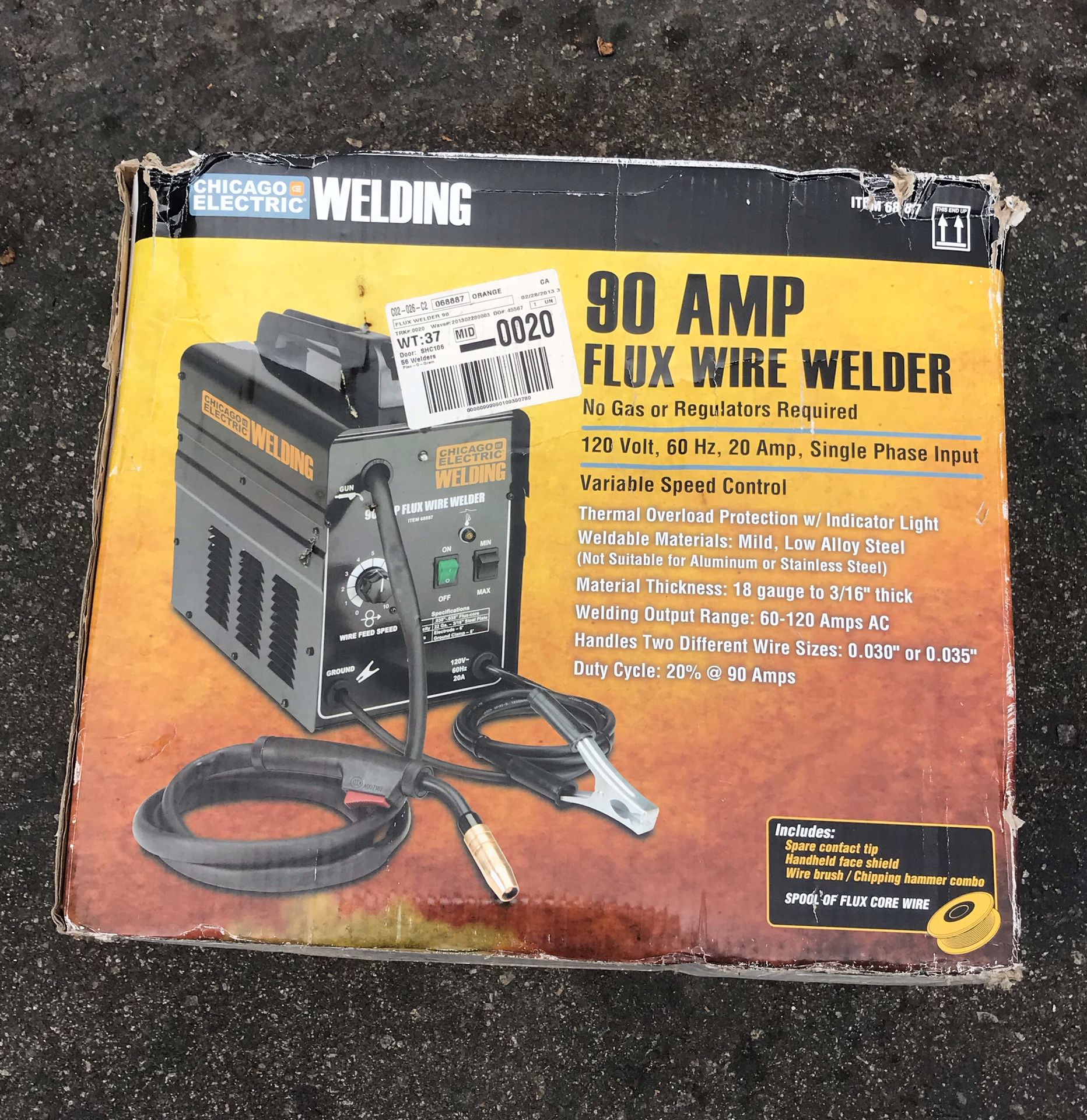 Electric Flux Wire Welder (new)
