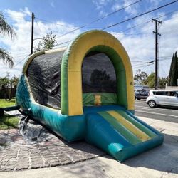 Bounce House With Slide Combo 