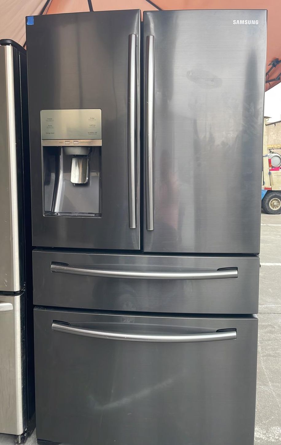 Samsung 4-Door Black Refrigerator