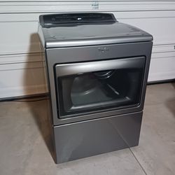Whirlpool Gas Dryer Chrome Shadow Excellent Working Condition