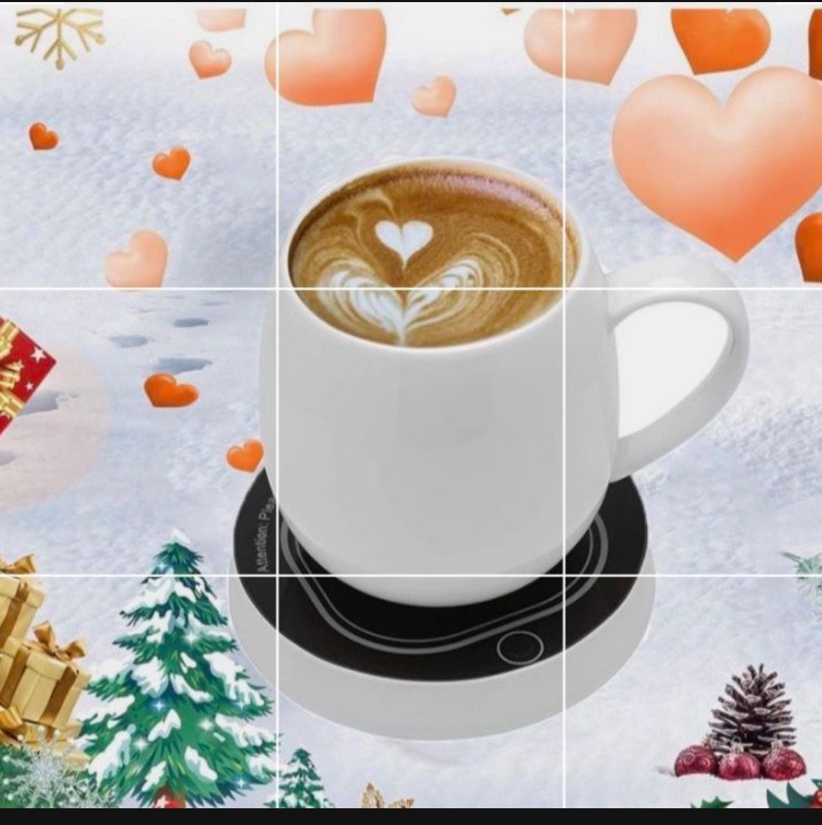 Cup Warmer for Desk with Auto Shut Off,