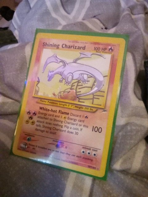 white charizard pokemon card - Shining (107) - Neo Destiny its the perfect way to showcase your Pokmon passion Pokemon Light Charizard 7