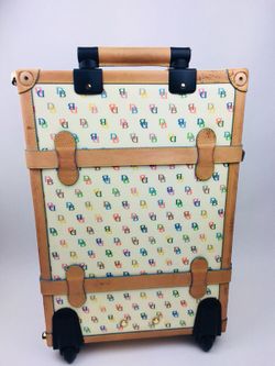Dooney and bourke rolling trunk luggage sale