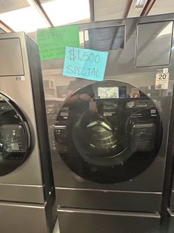Samsung washer and dryer set