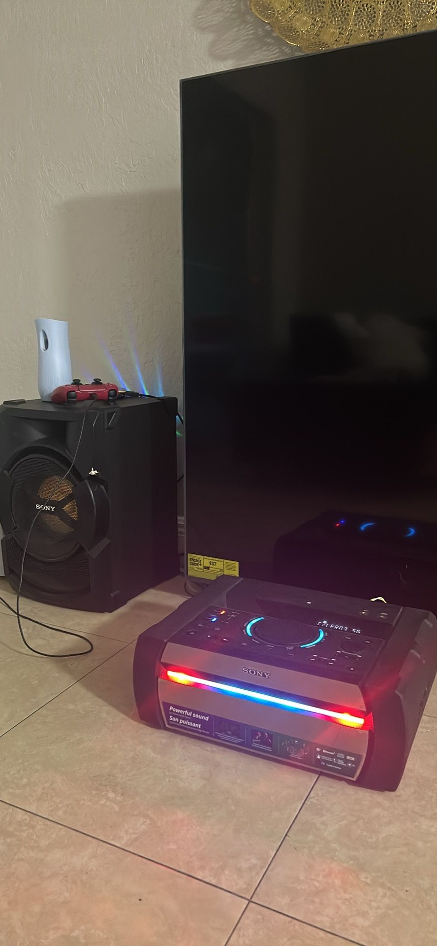 Sony Sound System With DJ Settings