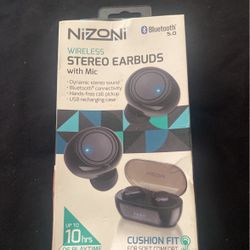 Wireless earbuds with Mic Bluetooth