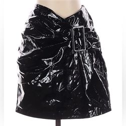 Ink Black Mini Skirt