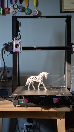 Table Include, Ultimate 3D Printer Bundle: Anycubic Kobra 2 Max, Filament Mega-Lot & Upgrades