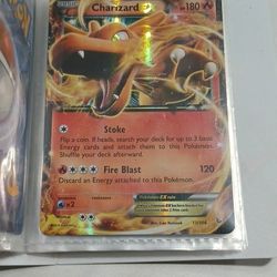 Pokemon Holo Foil CHARIZARD EX Card 180 HP 11/106