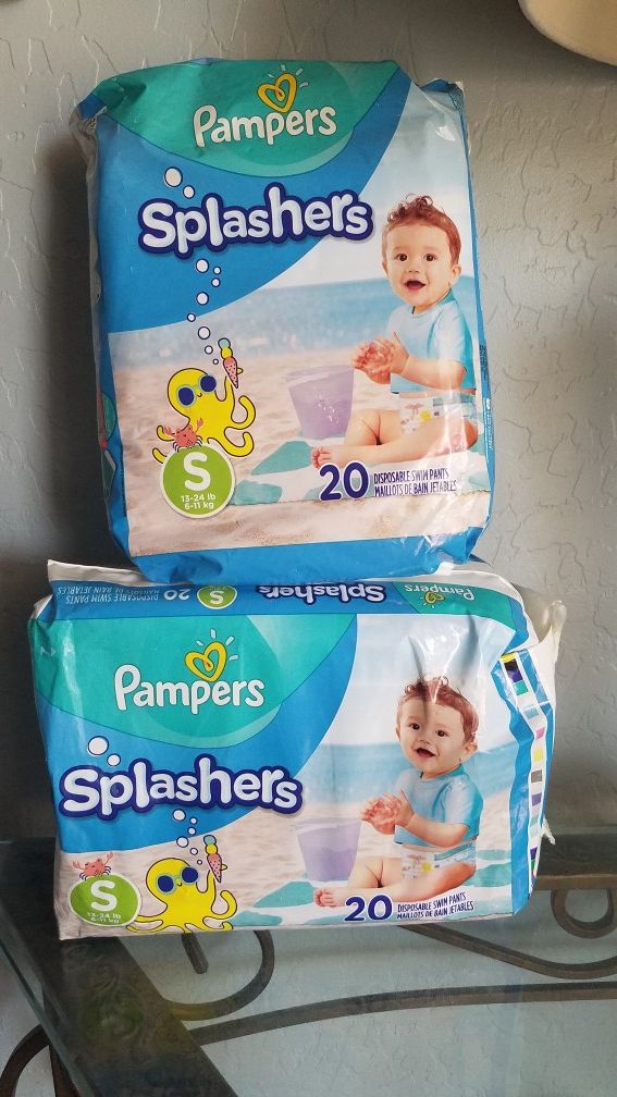 Pampers splashers