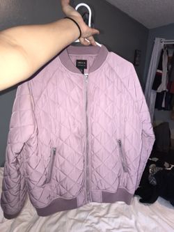 MAUVE F21 BOMBER JACKET