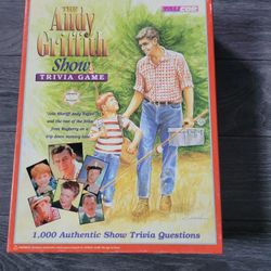 The Andy Griffith Show Trivia Game Complete 1988 Limited Edition