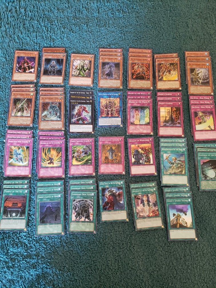Yugioh Six Samurai Deck Core 64 Cards for Sale in Winfield, IL