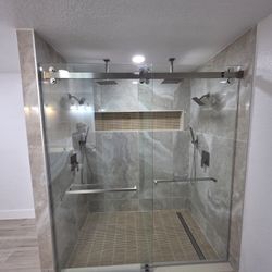 Glass Shower In All The Measures